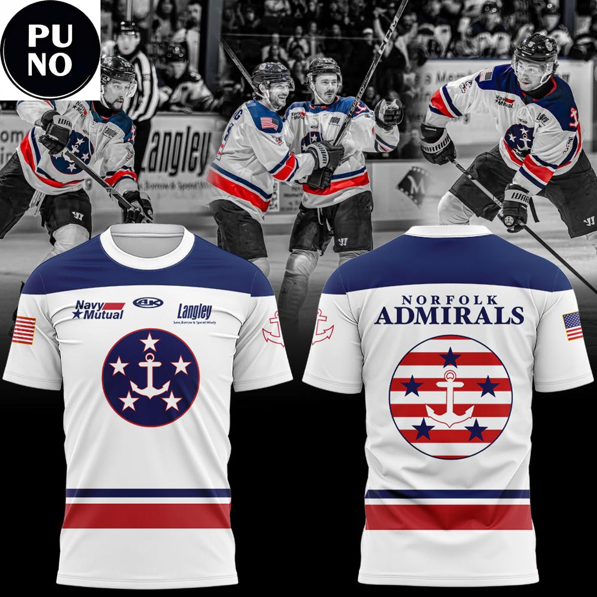 Norfolk Admirals Our Military Appreciation 2026 Hoodie T-Shirt