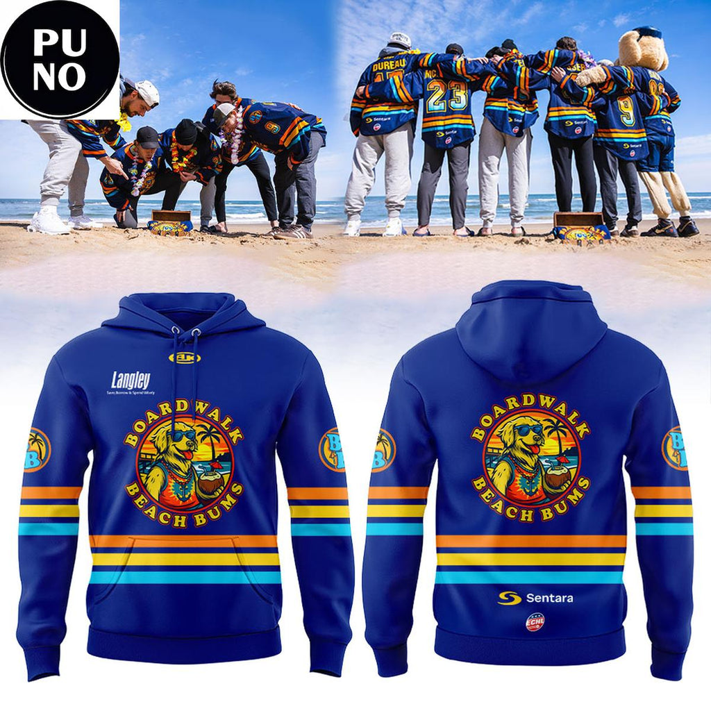Norfolk Admirals x Boardwalk Beach Bums 2026 Hoodie T-Shirt