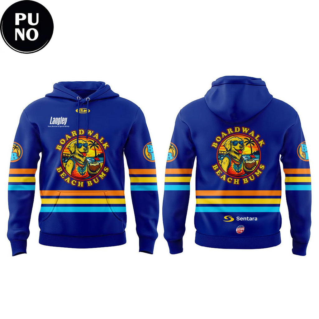Norfolk Admirals x Boardwalk Beach Bums 2026 Hoodie T-Shirt