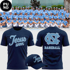 North Carolina Tar Heels 2026 Jesus Won T-Shirt