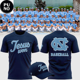 North Carolina Tar Heels 2026 Jesus Won T-Shirt