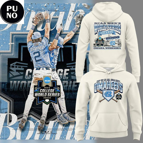 North Carolina Tar Heels 2026 NCAA Baseball College World Series OmaHeels Hoodie T-Shirt