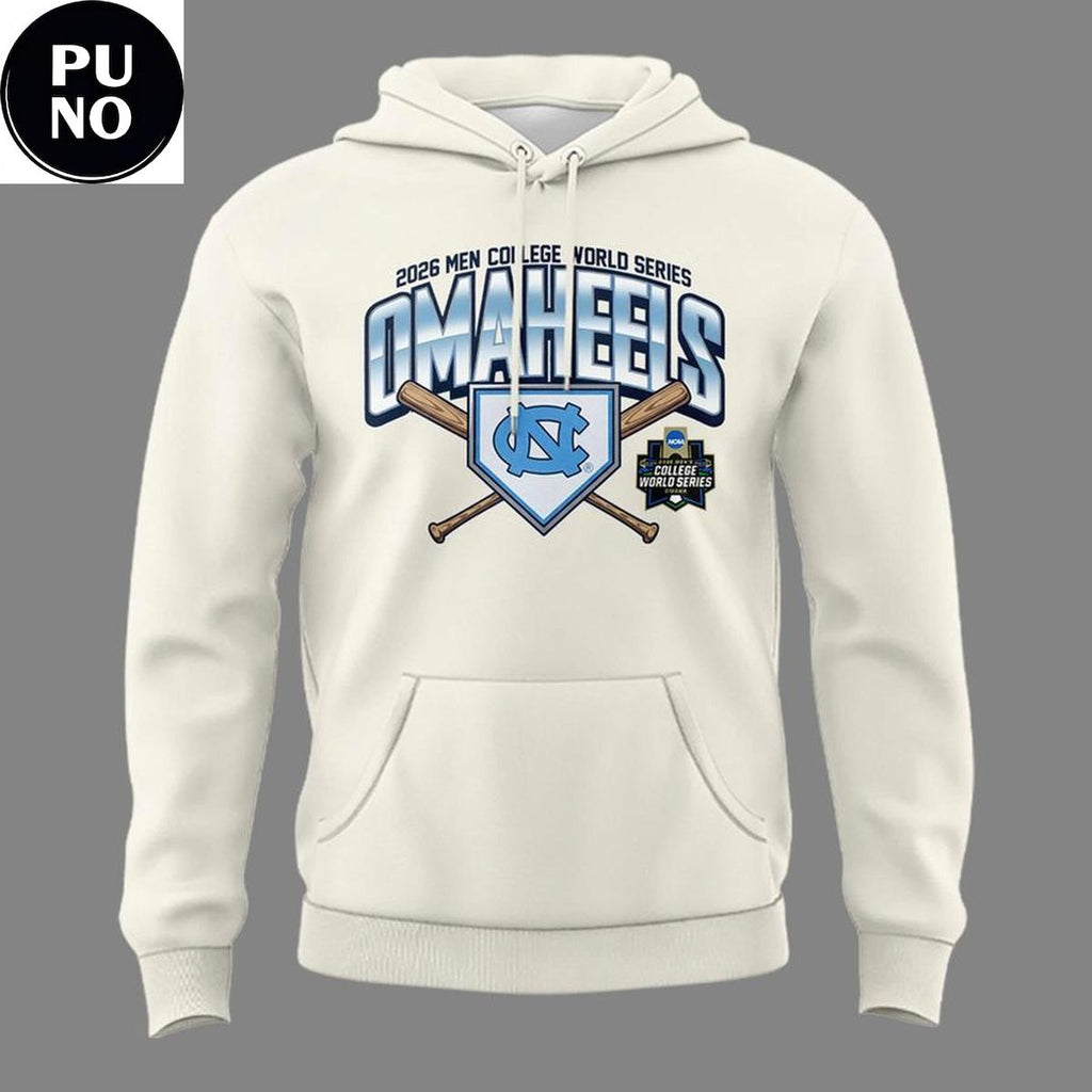 North Carolina Tar Heels 2026 NCAA Baseball College World Series OmaHeels Hoodie T-Shirt