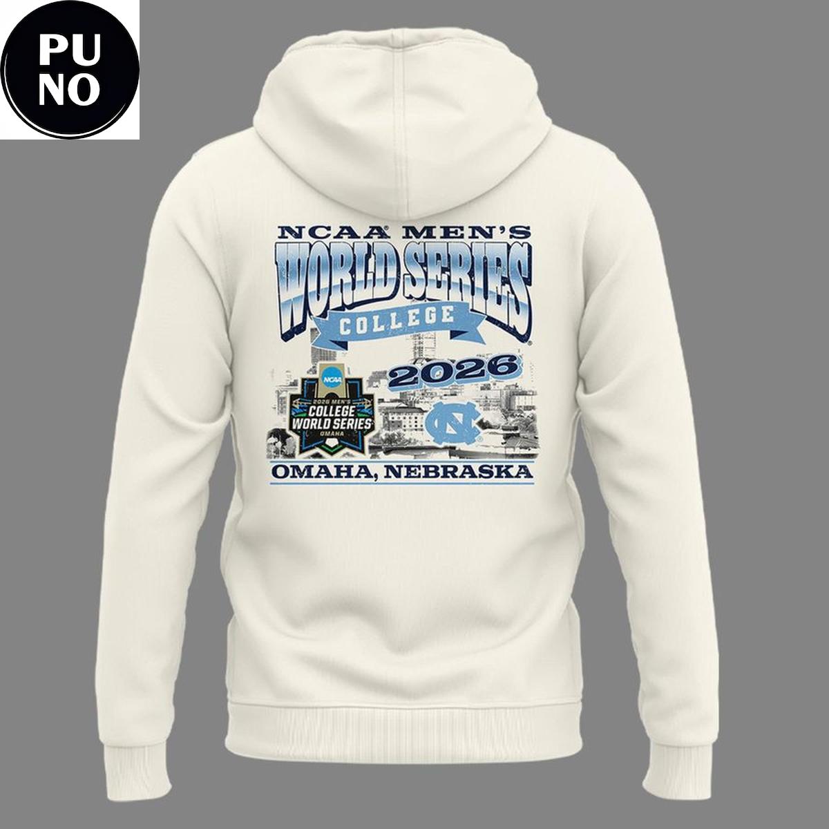 North Carolina Tar Heels 2026 NCAA Baseball College World Series OmaHeels Hoodie T-Shirt