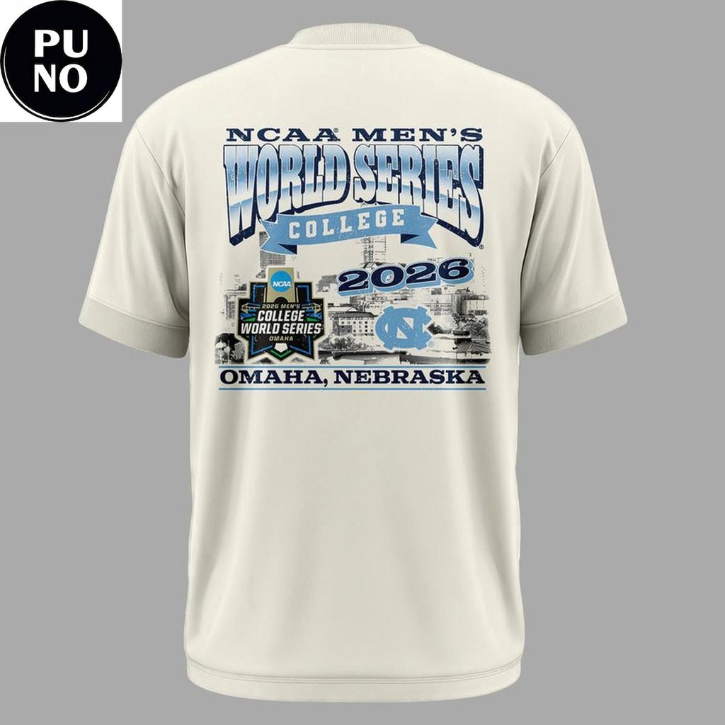 North Carolina Tar Heels 2026 NCAA Baseball College World Series OmaHeels Hoodie T-Shirt