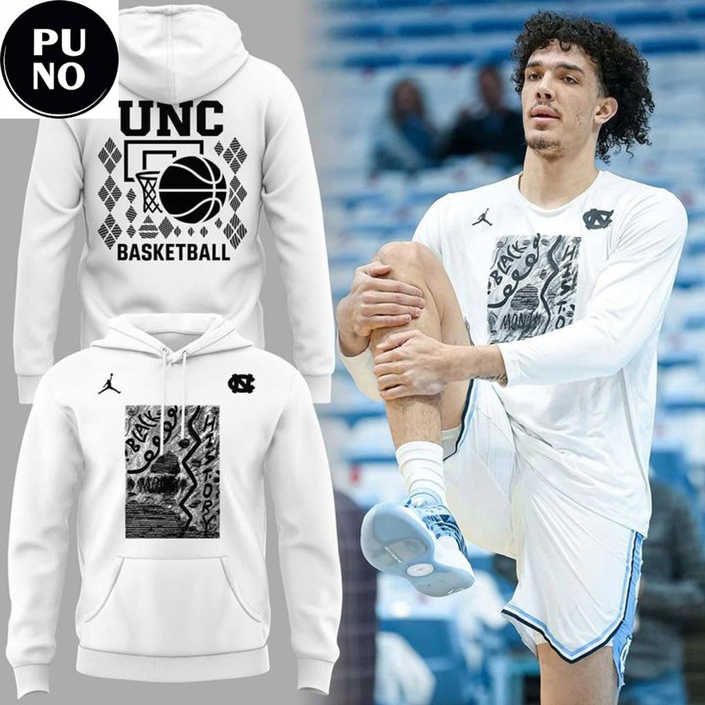 North Carolina Tar Heels x Black History Month 2026 Hoodie T-Shirt