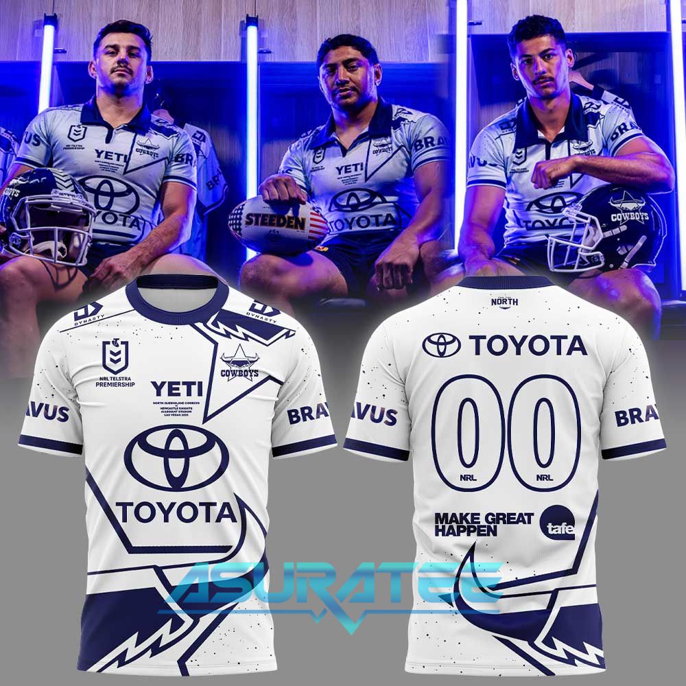 North Queensland Cowboys The Vegas Uniform Special Shirt