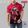 Northern Illinois Huskies Horror Characters Essential Halloween Sleeveless Hoodie