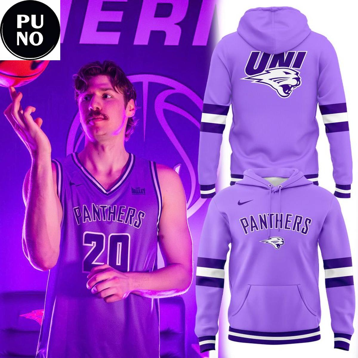 Northern Iowa Panthers Basketball Lavender 2026 Hoodie T-Shirt