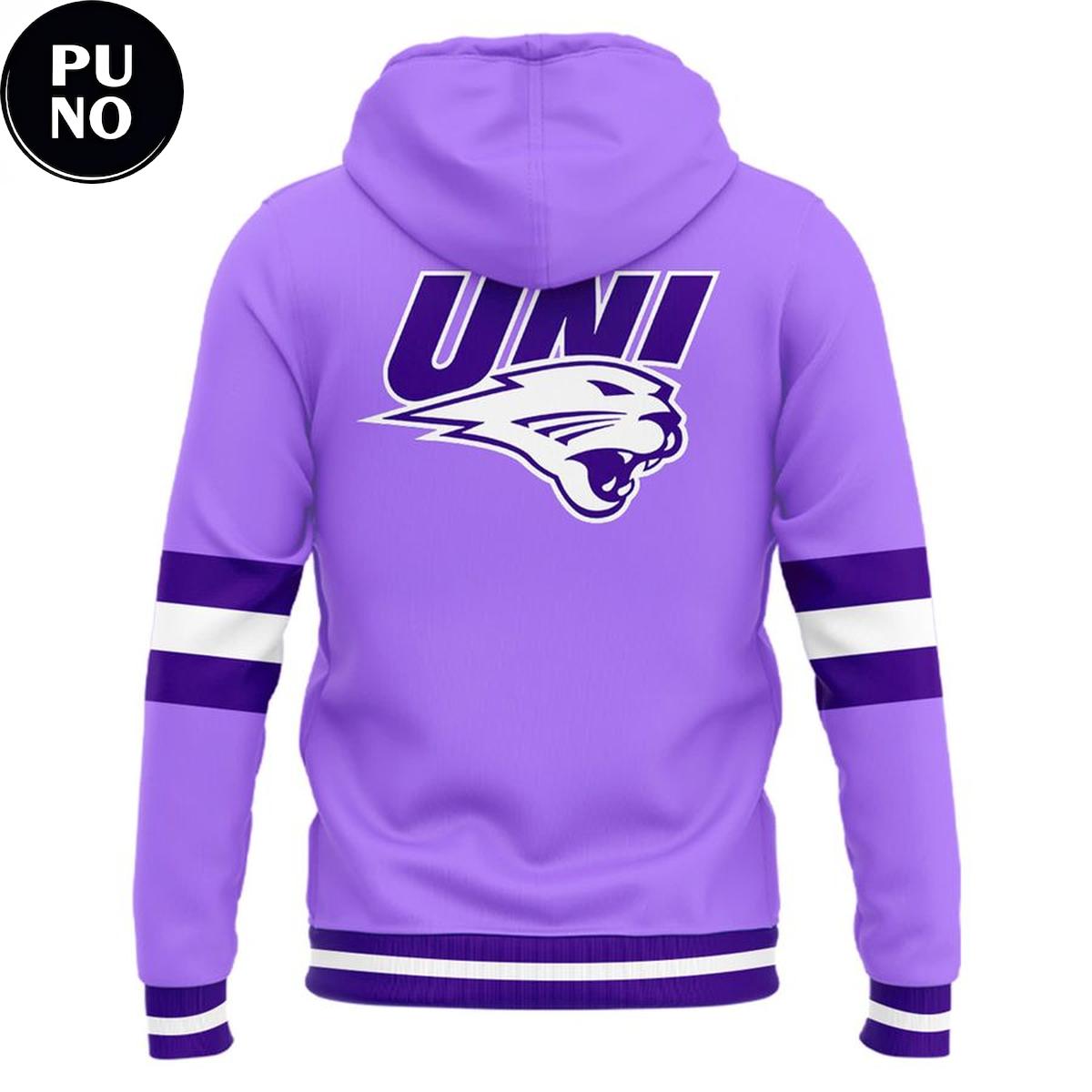 Northern Iowa Panthers Basketball Lavender 2026 Hoodie T-Shirt