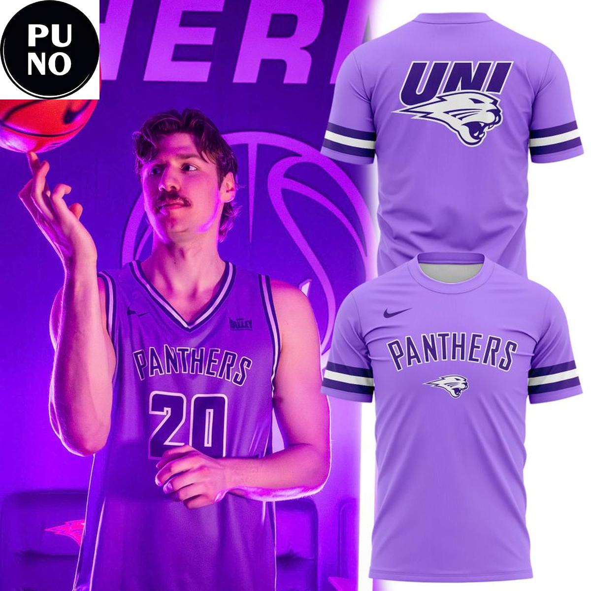 Northern Iowa Panthers Basketball Lavender 2026 Hoodie T-Shirt