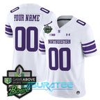 Northwestern Wildcats 2025 GameAbove Sports Bowl Limited Custom Jersey