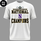 Northwestern Wildcats 2026 NCAA Women’s Lacrosse National Champions T-shirt