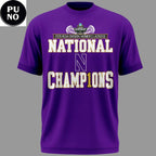 Northwestern Wildcats 2026 NCAA Women’s Lacrosse National Champions T-shirt
