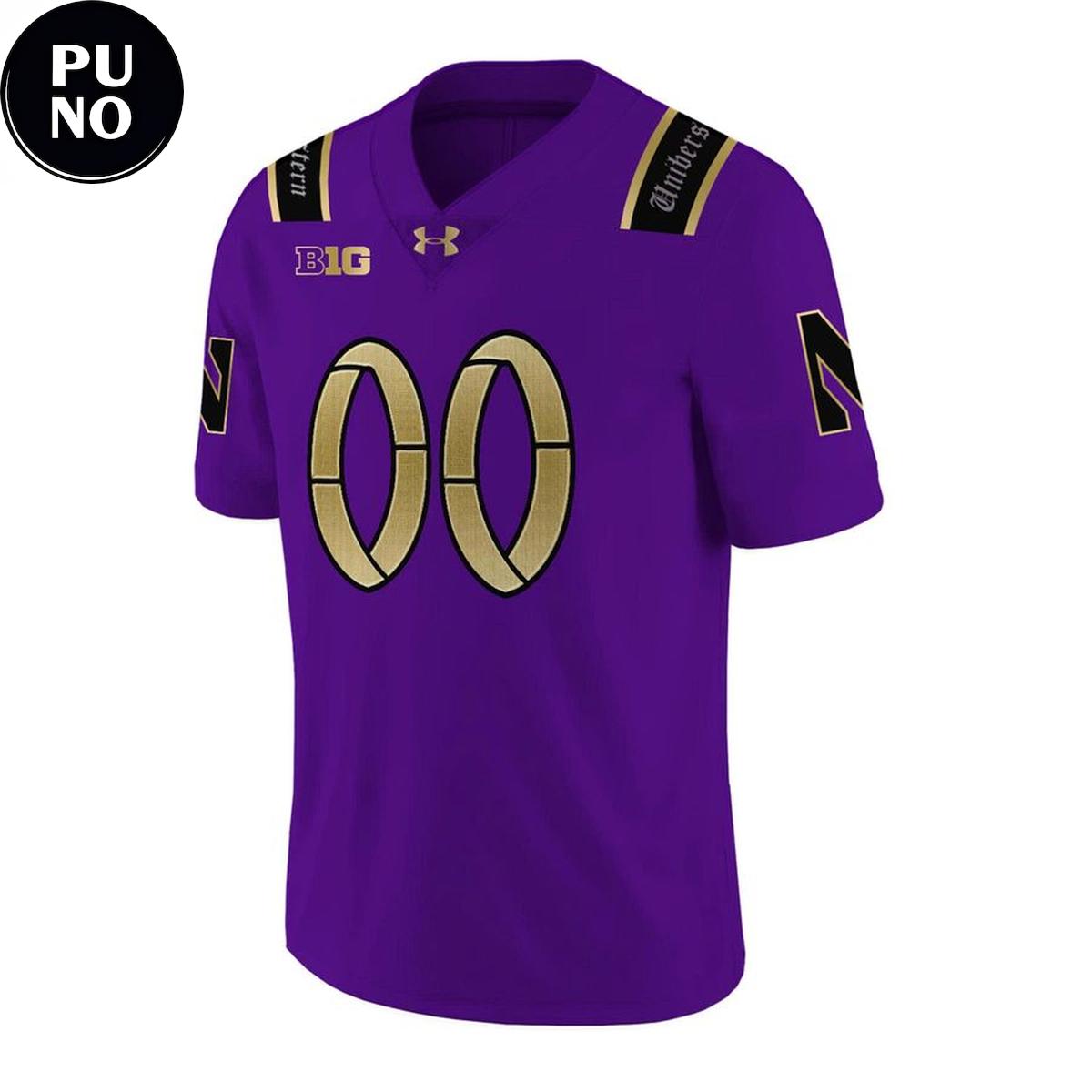 Northwestern Wildcats New Season 2026 Personalized Football Jersey