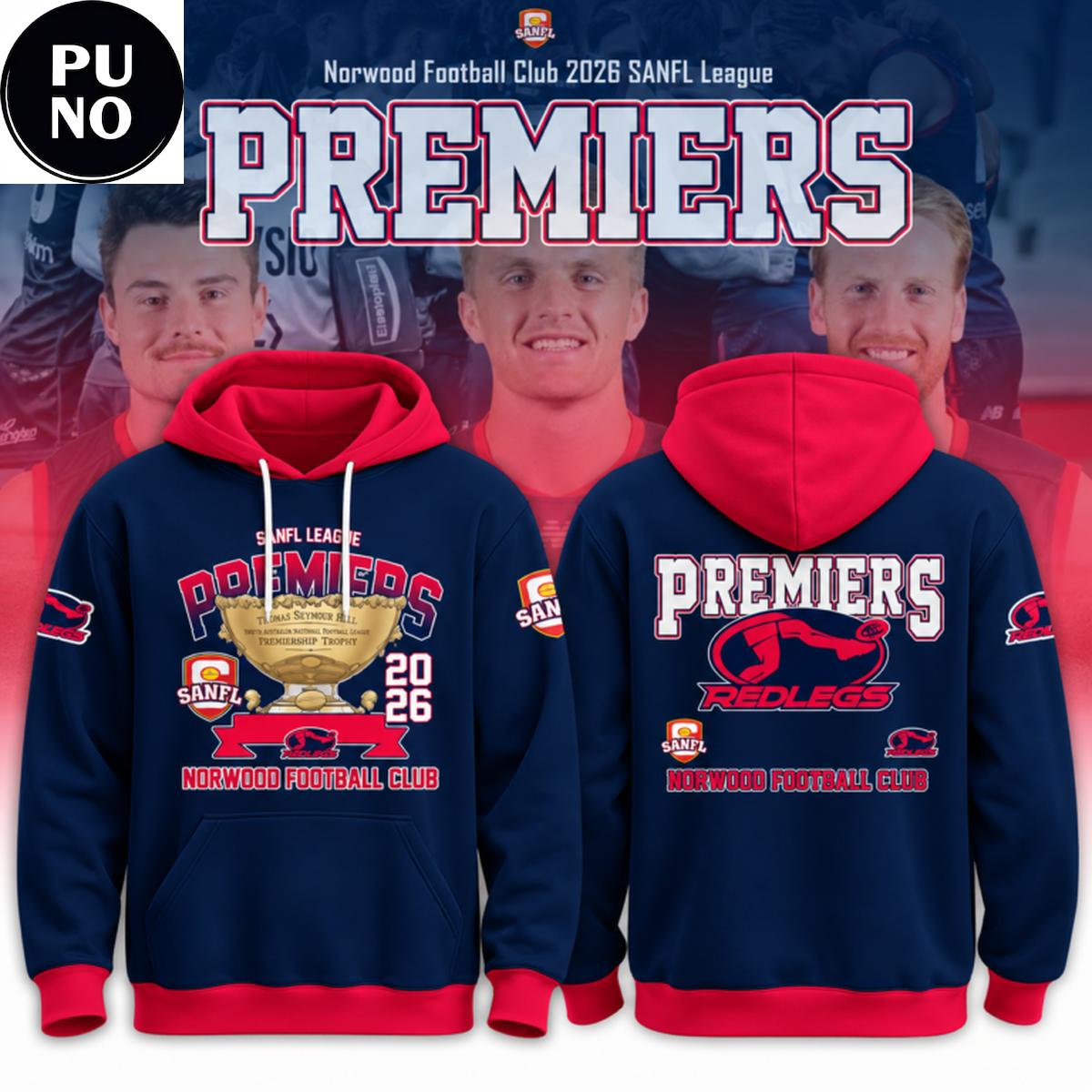 Norwood Football Club 2026 SANFL League Premiers Hoodie T-Shirt