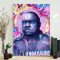 Notorious Biggie Modok Villain Parody Art Poster Canvas