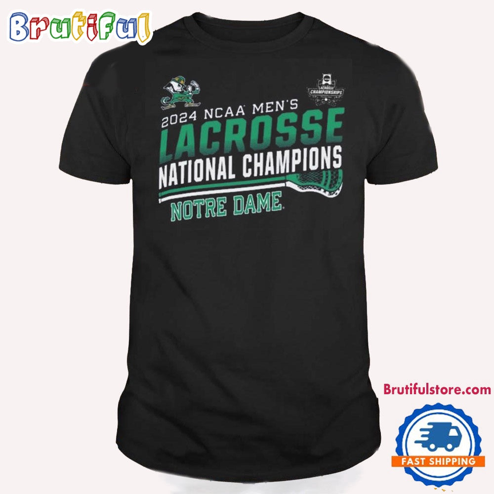 Notre Dame Fighting Irish 2024 Ncaa Men’s Lacrosse National Champions Shirt