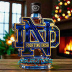 Notre Dame Fighting Irish 2025 Whisky Bottle