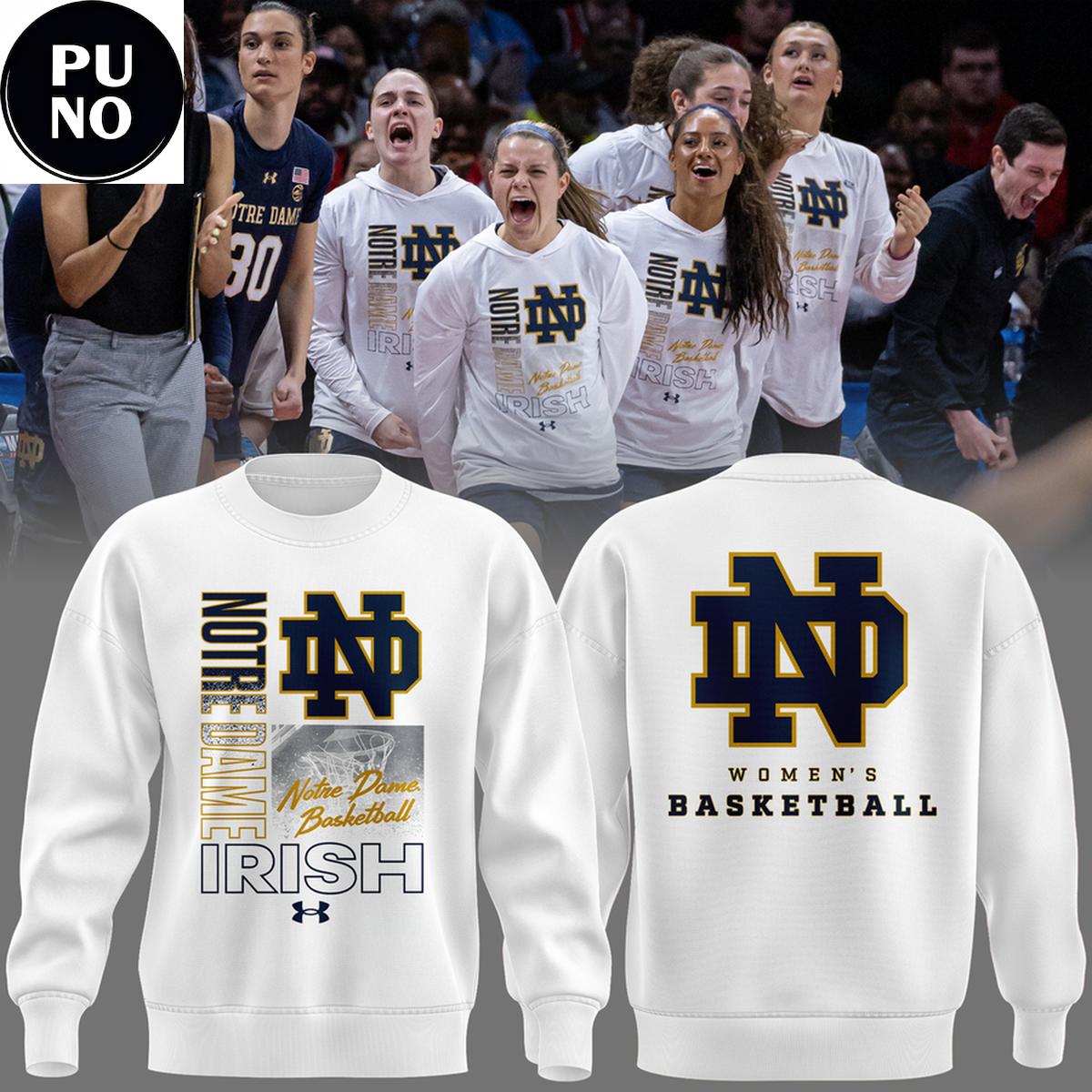 Notre Dame Fighting Irish 2026 NCAA Women’s Basketball Tournament March Madness Hoodie Shirt