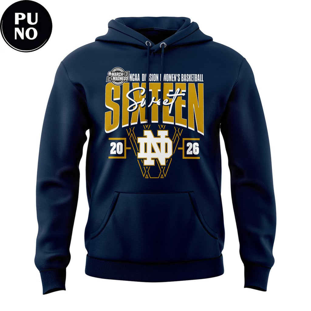 Notre Dame Fighting Irish 2026 NCAA Women’s Basketball Tournament March Madness Hoodie Shirt