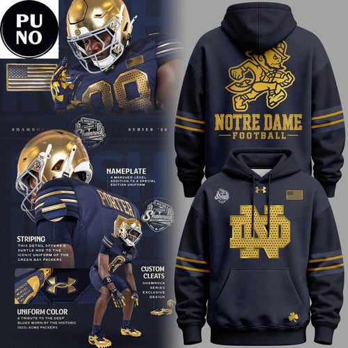 Notre Dame Fighting Irish 2026 Shamrock Series Replica Hoodie