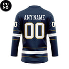 Notre Dame Fighting Irish Leprechaun Personalized Hockey Jersey