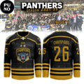 Nottingham Panthers Double Champions 2026 Personalized Hockey Jersey