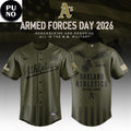 Oakland Athletics Armed Forces Day 2026 Baseball Jersey