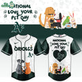 Oakland Athletics National Love Your Pet Day 2026 Collector’s Baseball Jersey