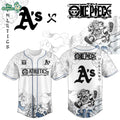 Oakland Athletics x One Piece Jersey 2026 Luffy Gear 5