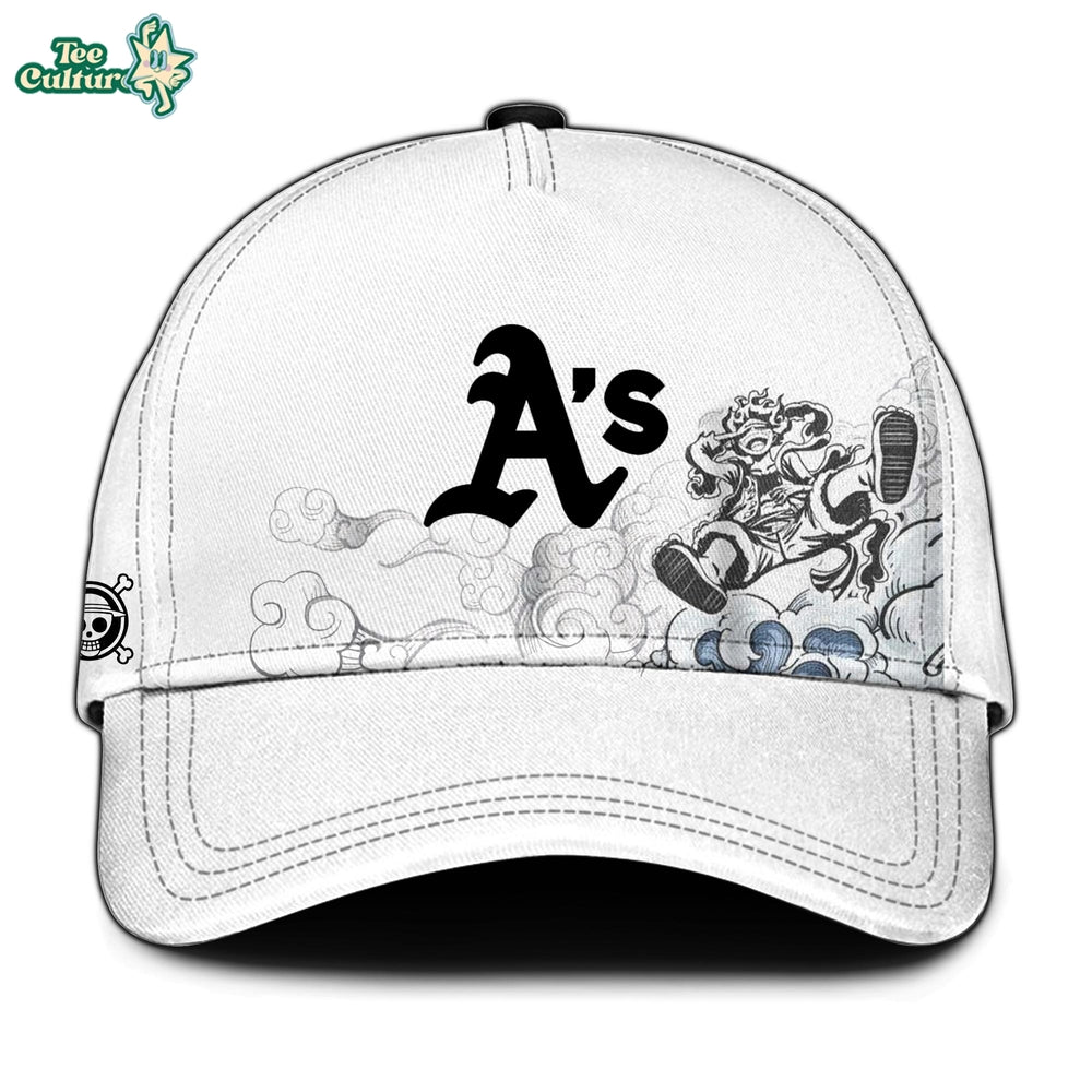 Oakland Athletics x One Piece Jersey 2026 Luffy Gear 5