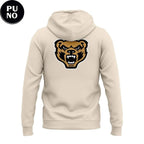 Oakland Golden Grizzlies Retro Mascot 2026 Beige Hoodie T-Shirt