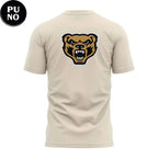 Oakland Golden Grizzlies Retro Mascot 2026 Beige Hoodie T-Shirt