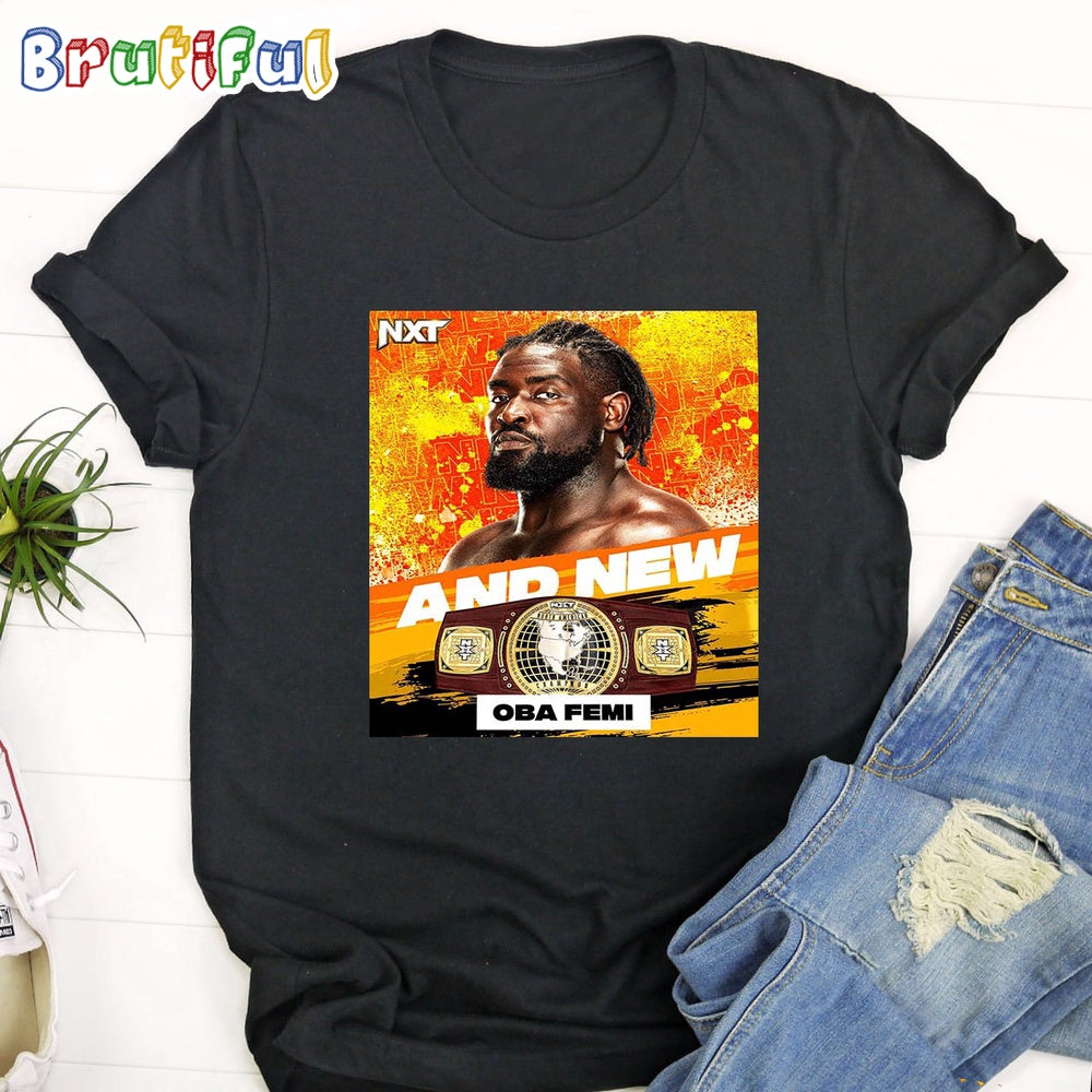 Oba Femi And New WWE NXT North American Champion T-Shirt