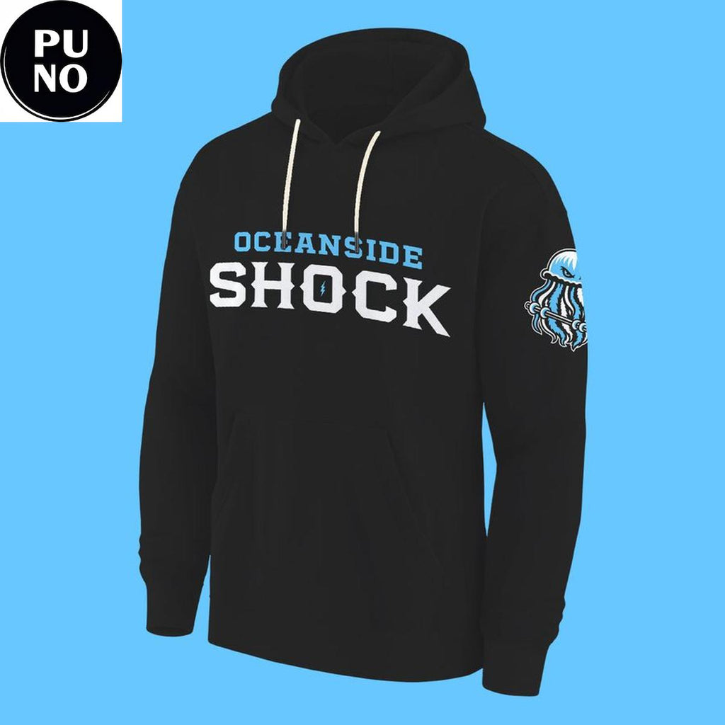 Oceanside Shock 2026 Black Hoodie T-Shirt