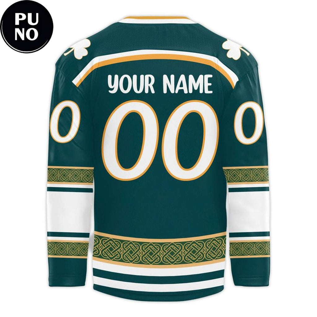 Odessa Jackalopes St. Patrick’s Day 2026 Personalized Hockey Jersey