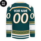 Odessa Jackalopes St. Patrick’s Day 2026 Personalized Hockey Jersey
