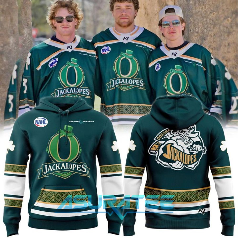 Odessa Jackalopes x St. Patrick’s Day 2026 Hoodie Set
