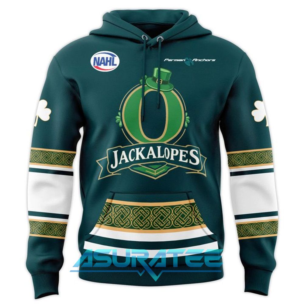 Odessa Jackalopes x St. Patrick’s Day 2026 Hoodie Set