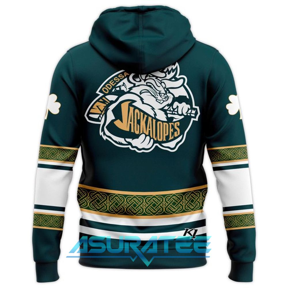 Odessa Jackalopes x St. Patrick’s Day 2026 Hoodie Set
