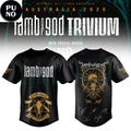Lamb of God x Trivium Australia Tour 2026 Baseball Jersey