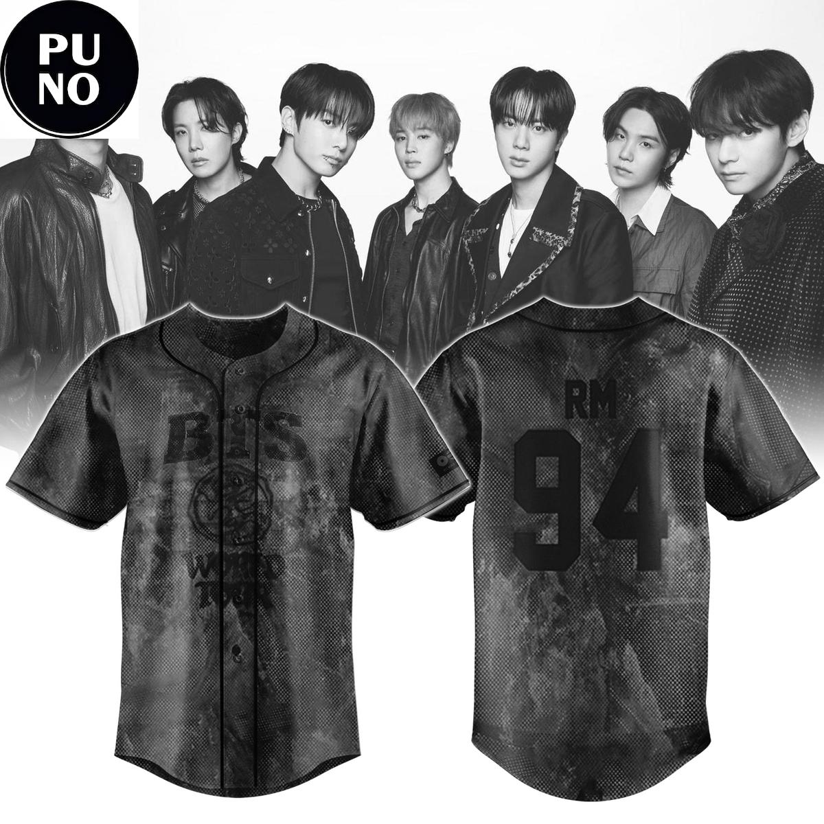Official BTS World Tour Arirang In Goyang 2026 Baseball Jersey