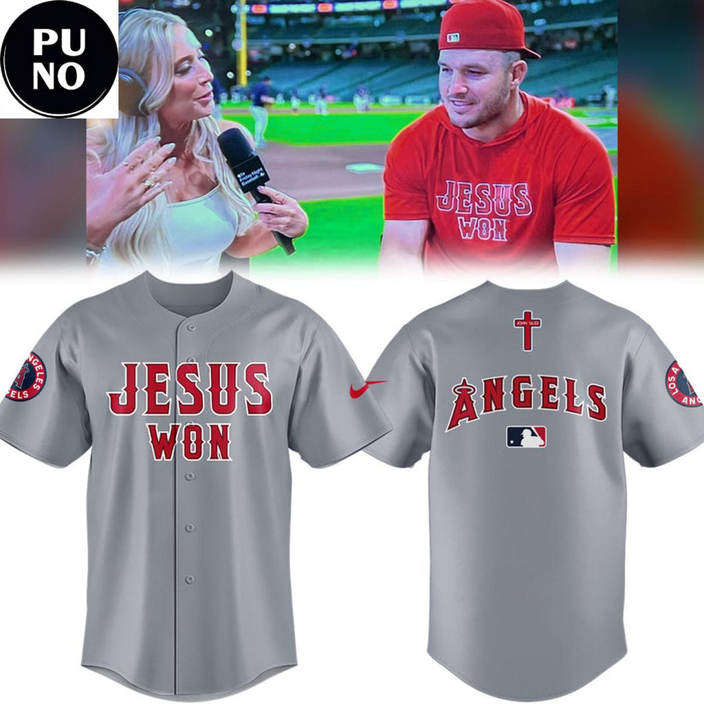 Official Los Angeles Angels Jesus Won 2026 Baseball Jersey