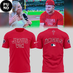Official Los Angeles Angels Jesus Won 2026 Hoodie T-Shirt