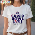 Official NFL Super Bowl LVIII Las Vegas 2024 Logo T-Shirt