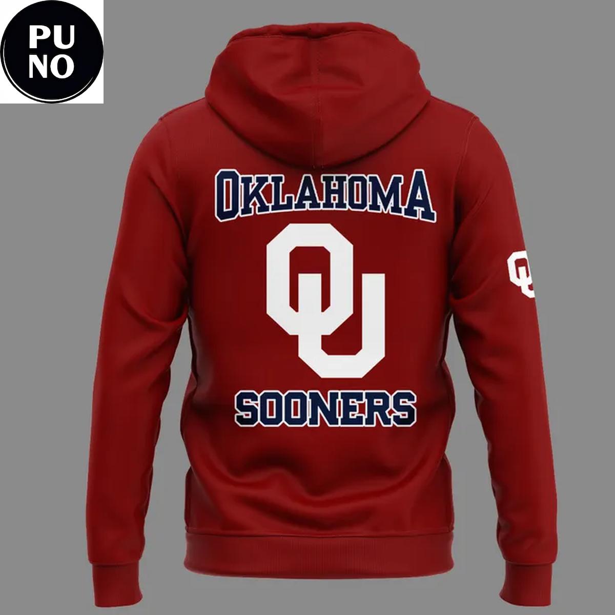 Official Oklahoma Sooners 2026 Red Hoodie T-Shirt