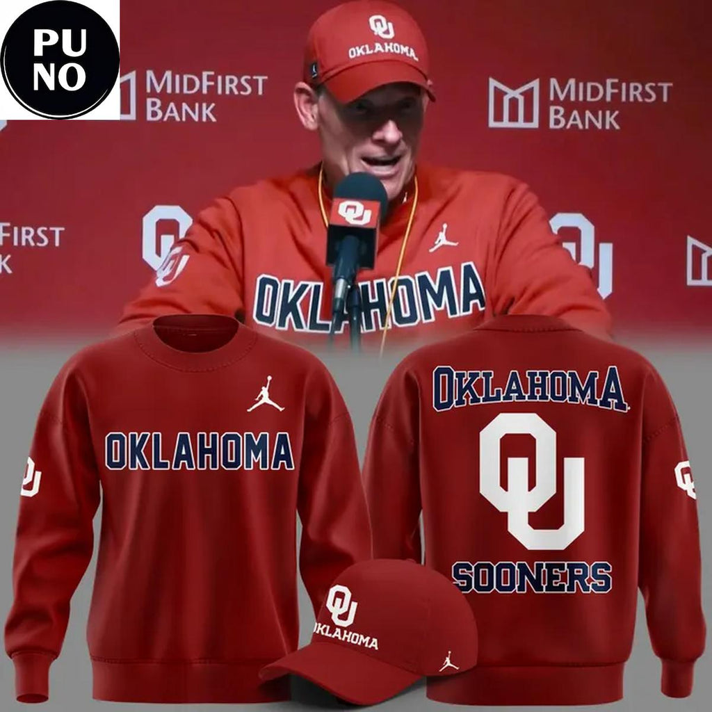 Official Oklahoma Sooners 2026 Red Hoodie T-Shirt