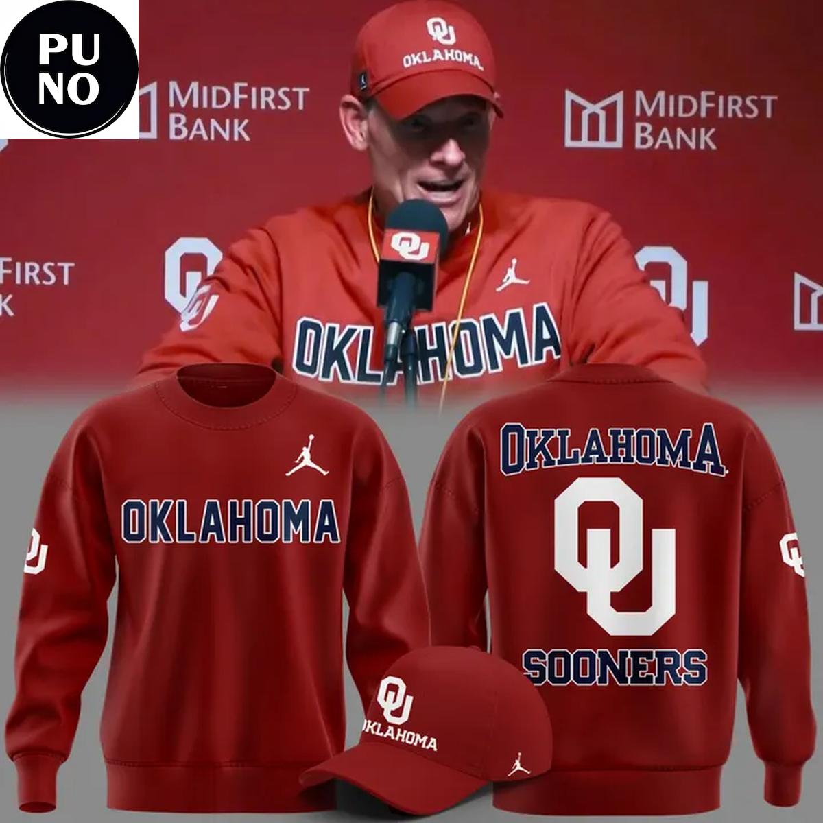 Official Oklahoma Sooners 2026 Red Hoodie T-Shirt
