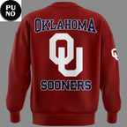 Official Oklahoma Sooners 2026 Red Hoodie T-Shirt